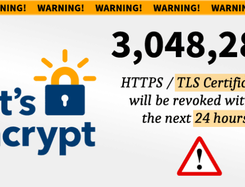 Let’s Encrypt Revoking 3 Million TLS Certificates